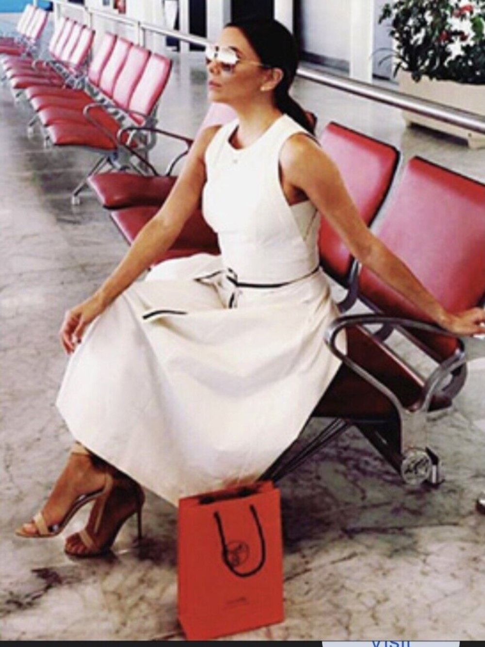 $3995 BRUNELLO CUCINELLI COTTON BLEND IVORY DRESS WITH MONILI BELT SIZE M - Picture 3 of 14